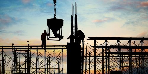 construction silhouette